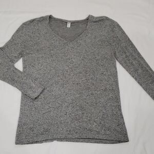 Adorable long grey sweater